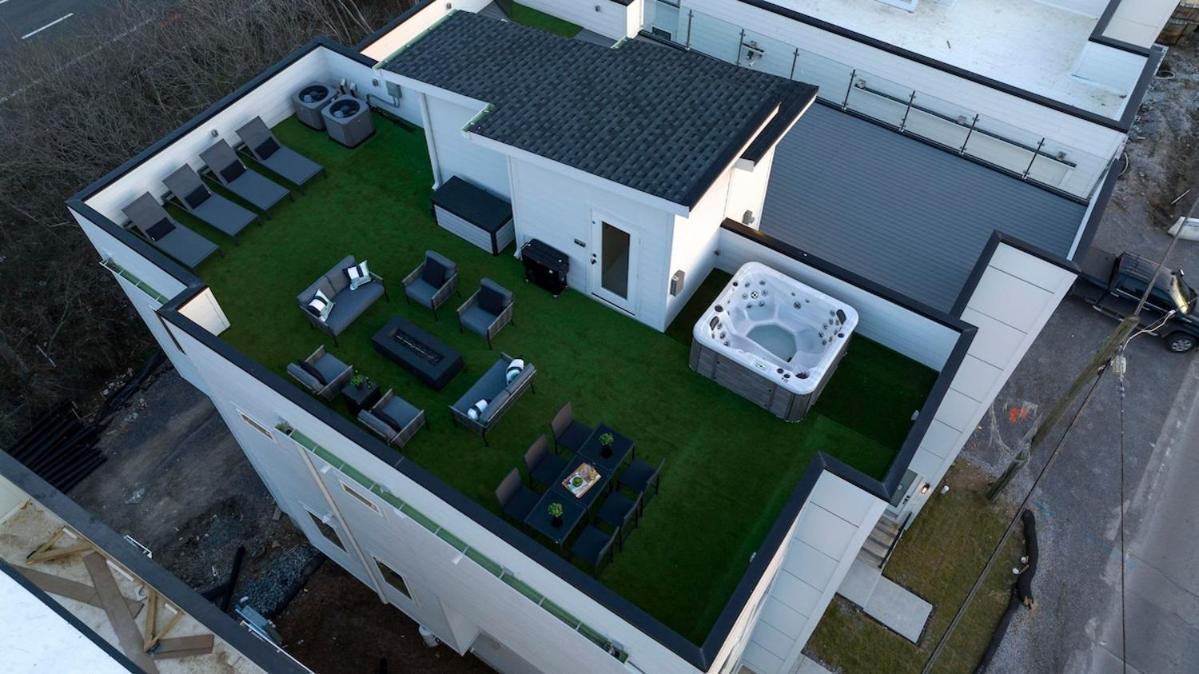 10 Percent Off Elevator Rooftop With Hot Tub & Views Villa Nashville Dış mekan fotoğraf