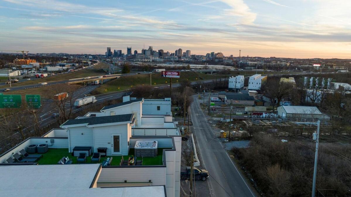 10 Percent Off Elevator Rooftop With Hot Tub & Views Villa Nashville Dış mekan fotoğraf